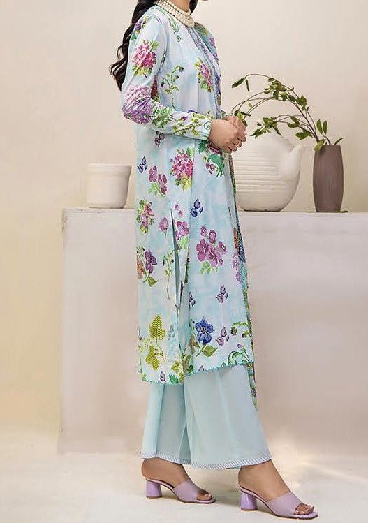 Gulljee Mahajal Ready Made Embroidered Lawn Dress - db26176