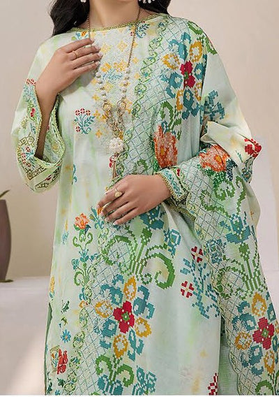 Gulljee Mahajal Ready Made Embroidered Lawn Dress - db26173