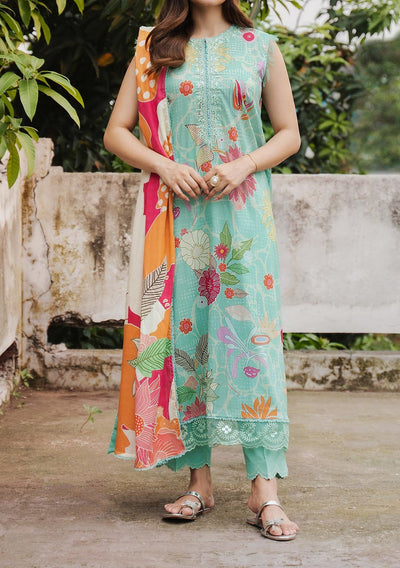 Gulljee Ready Made Digital Printed Lawn - db30023