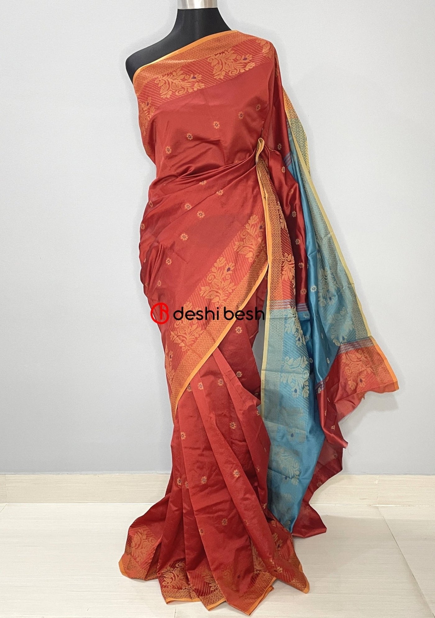 Handloom Jacquard Katan Silk Saree - db25797