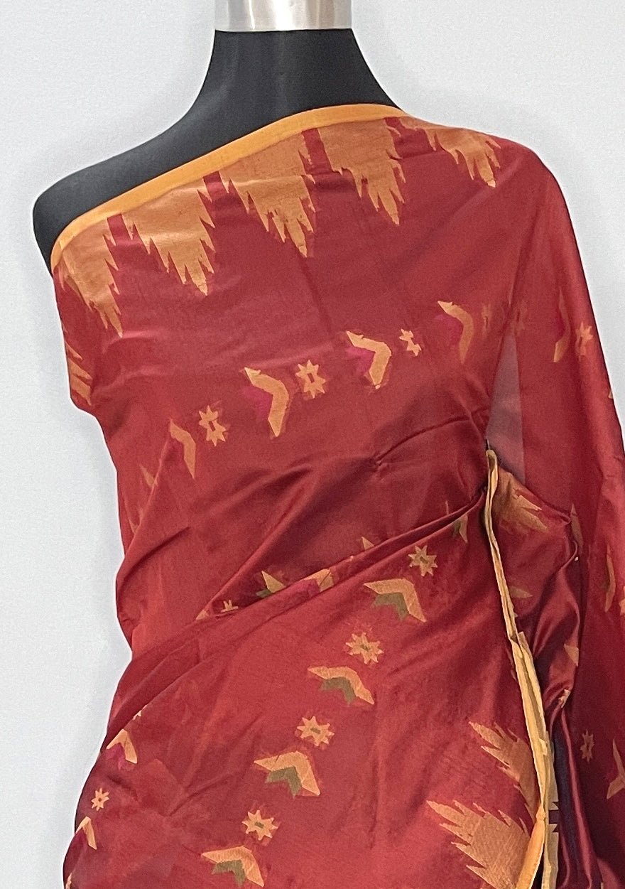 Handloom Jacquard Katan Silk Saree - db25799