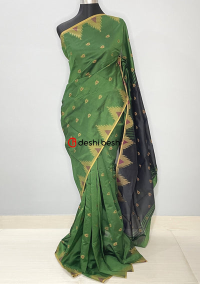 Handloom Jacquard Katan Silk Saree - db25794