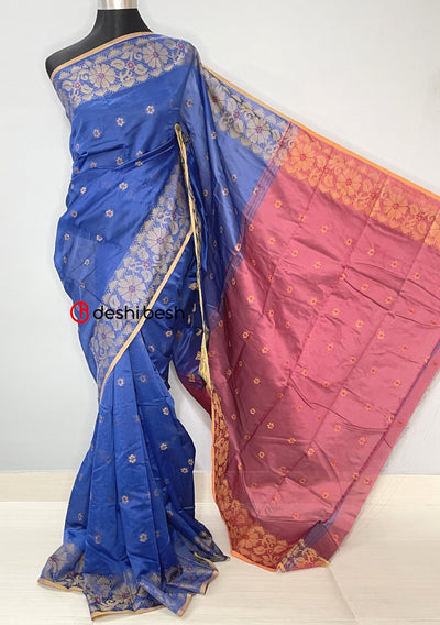 Handloom Jacquard Katan Silk Saree - db25800