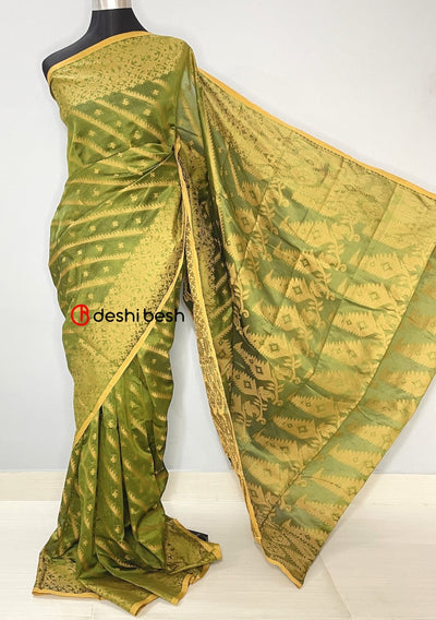 Handloom Jacquard Katan Silk Saree - db25806