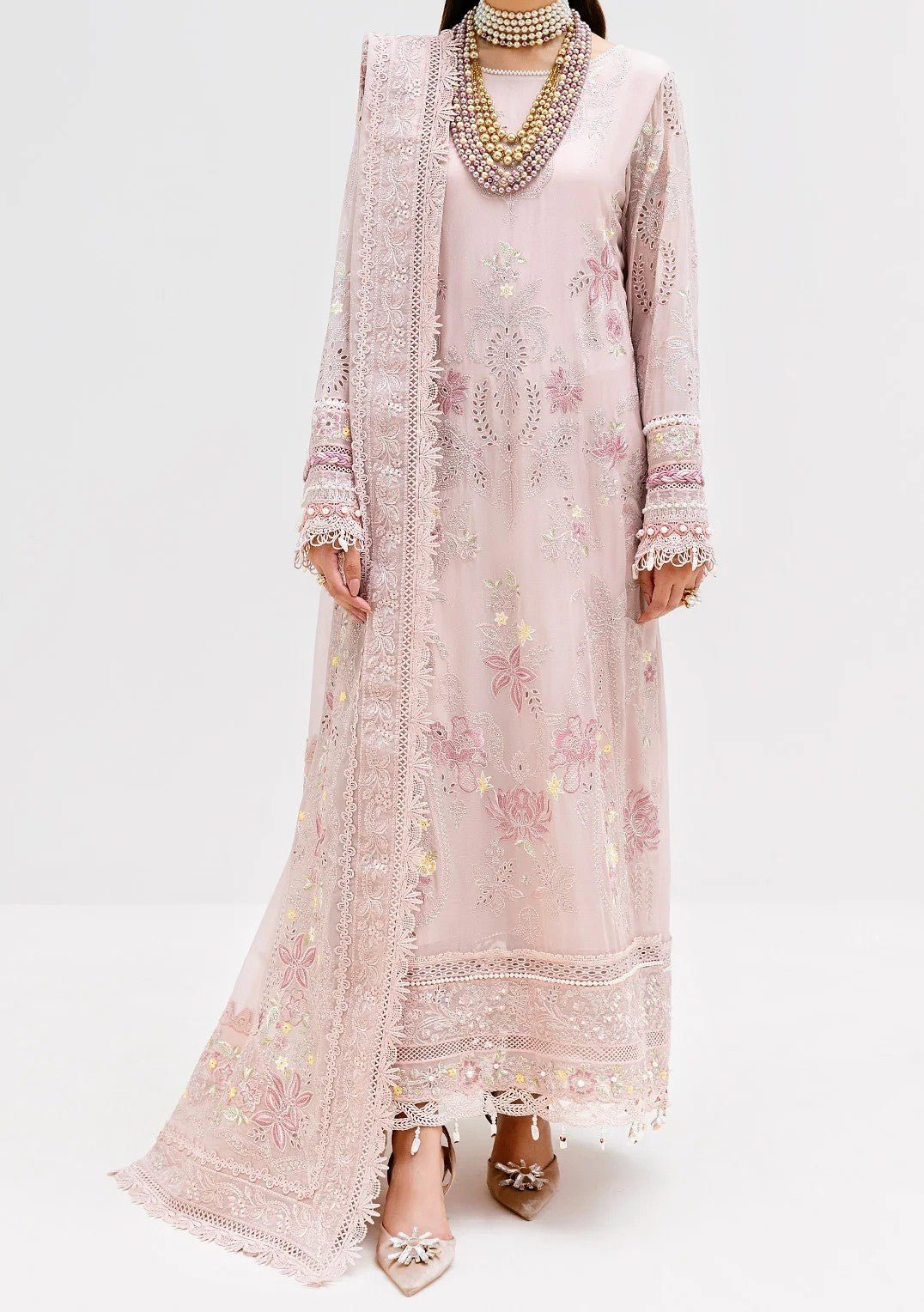 Imrozia Luxe Serene Pakistani Luxury Dress - db29955