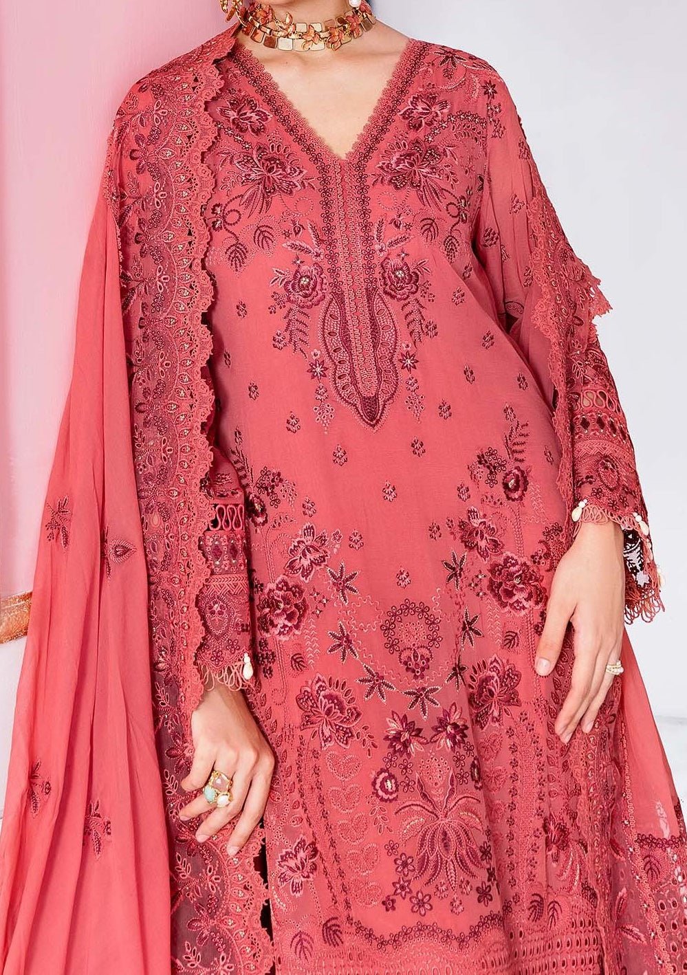 Imrozia Luxe Serene Pakistani Luxury Dress - db29956