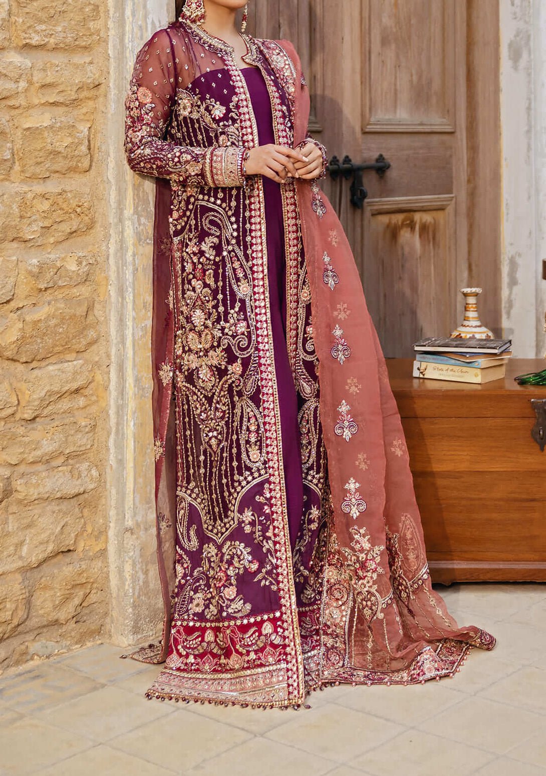 Imrozia Nazakat Pakistani Luxury Dress - db27308