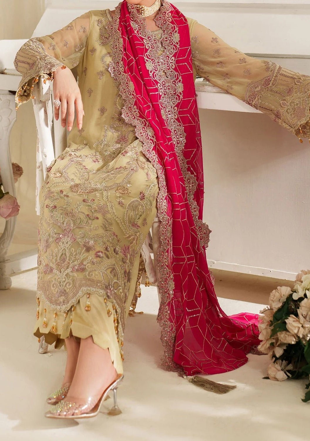 Imrozia Noore Pakistani Luxury Dress - db29817