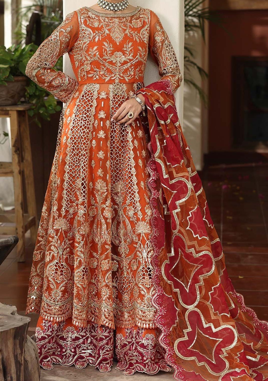Imrozia Saiyara Pakistani Luxury Anarkali Suit - db29908