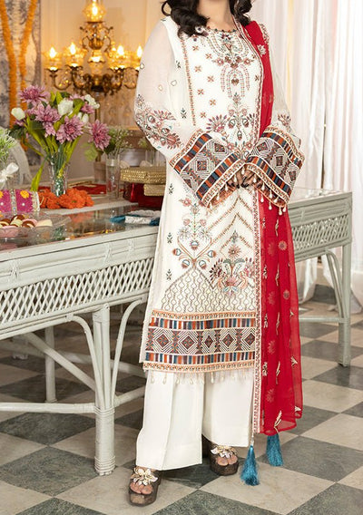 Imrozia Shagun Pakistani Luxury Chiffon Dress - db30248