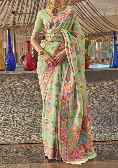 Kabira Designer Premium Kashmiri Silk Saree - db28300