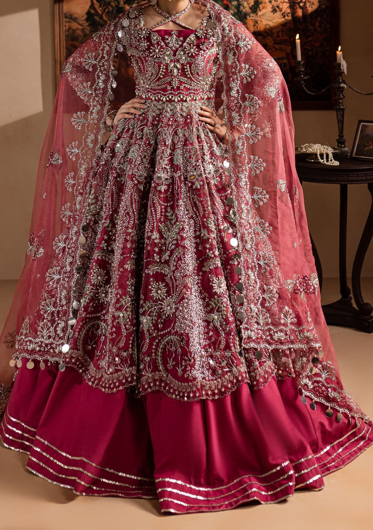 Maria Osama Khan Nayab Pakistani Luxury Anarkali - db27081