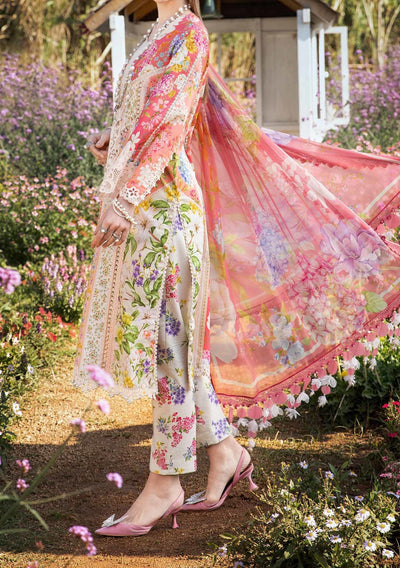 Maria.B Pakistani Luxury Embroidered Lawn Suit - db29456