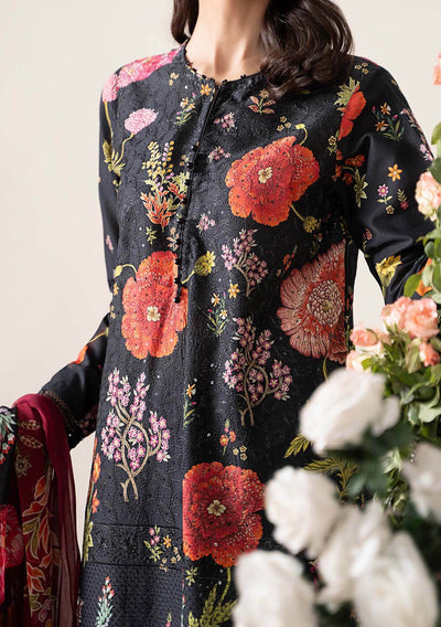 Maria.B Pakistani Luxury Embroidered Lawn Suit - db29448