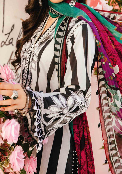 Maria.B Pakistani Luxury Embroidered Lawn Suit - db29451