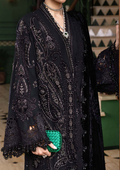 Maria.B Pakistani Luxury Embroidered Linen Suit - db30383