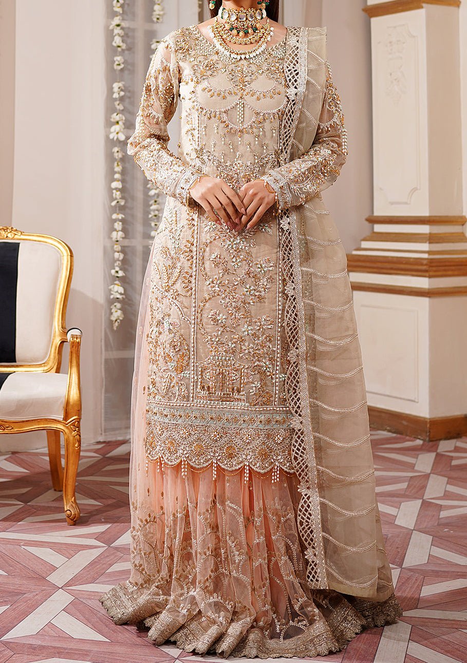 Maryam's  Pakistani Luxury Organza Dress