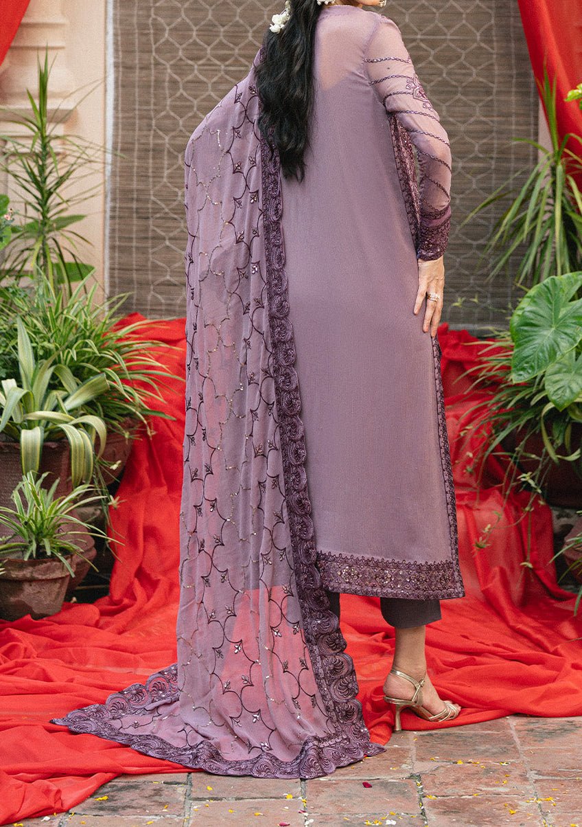 Maryum N Maria Amel Embroidered Chiffon Dress - db30440