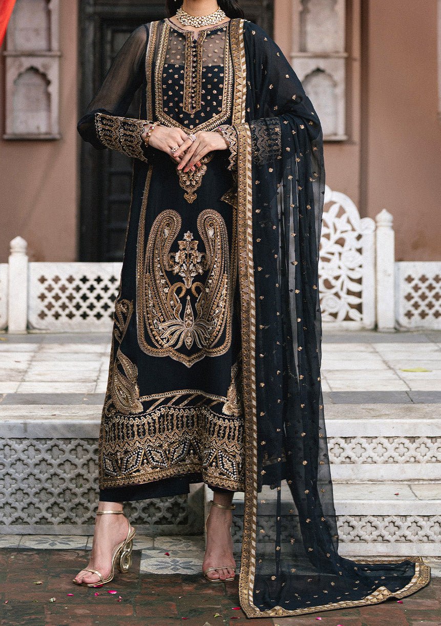 Maryum N Maria Amel Embroidered Chiffon Dress - db30439