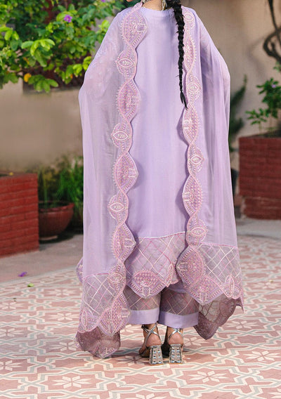 Maryum N Maria Amel Embroidered Chiffon Dress - db30438