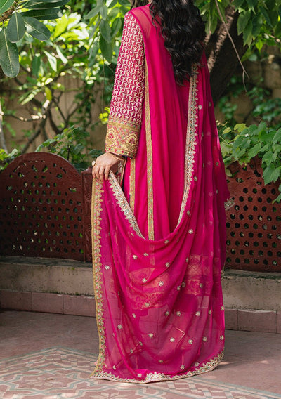 Maryum N Maria Amel Embroidered Chiffon Dress - db30436