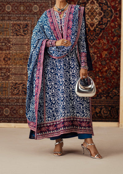 Maryum N Maria Azal Embroidered Chiffon Dress - db302672