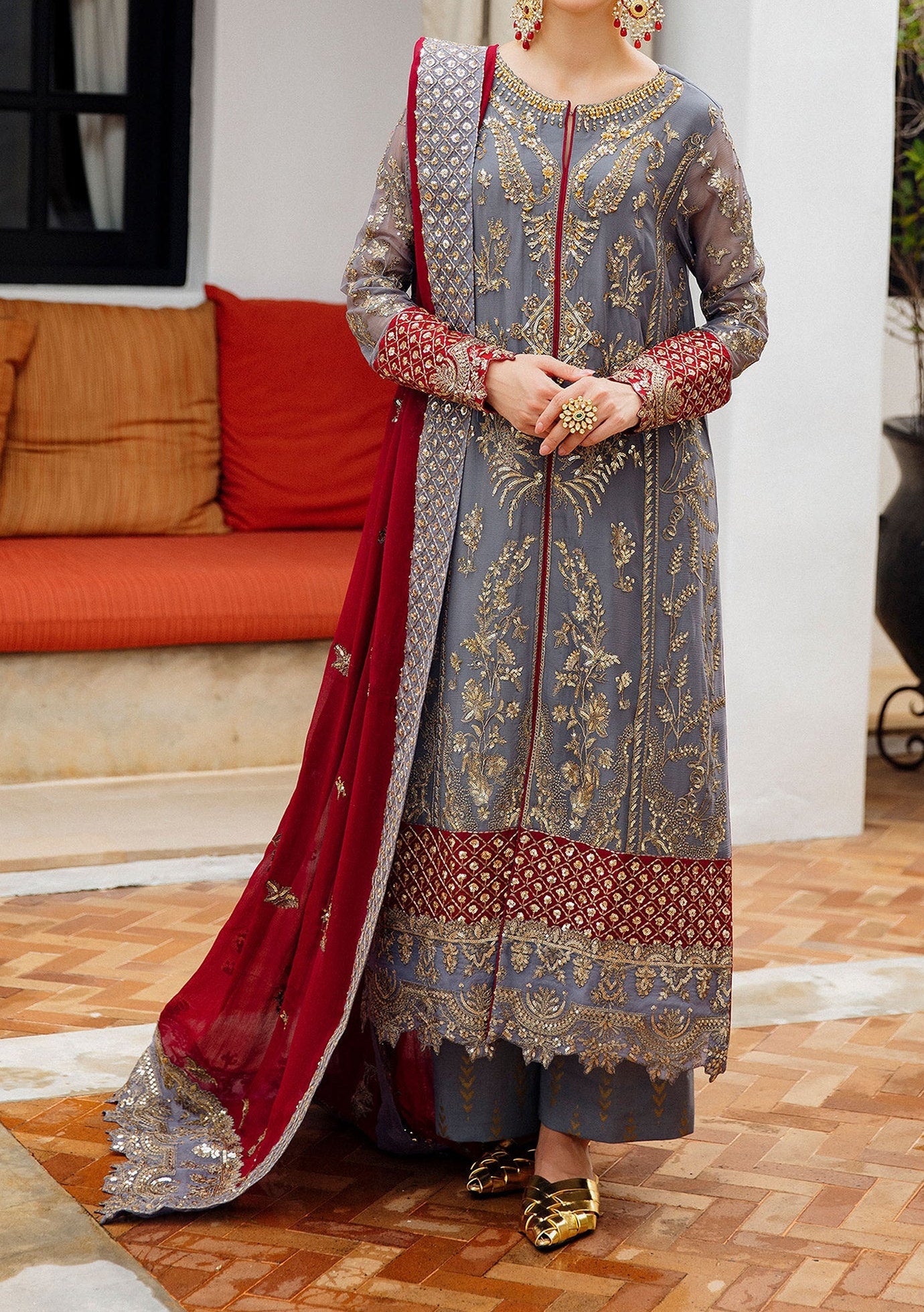 Maryum N Maria Zaira Pakistani Luxury Dress - db27111