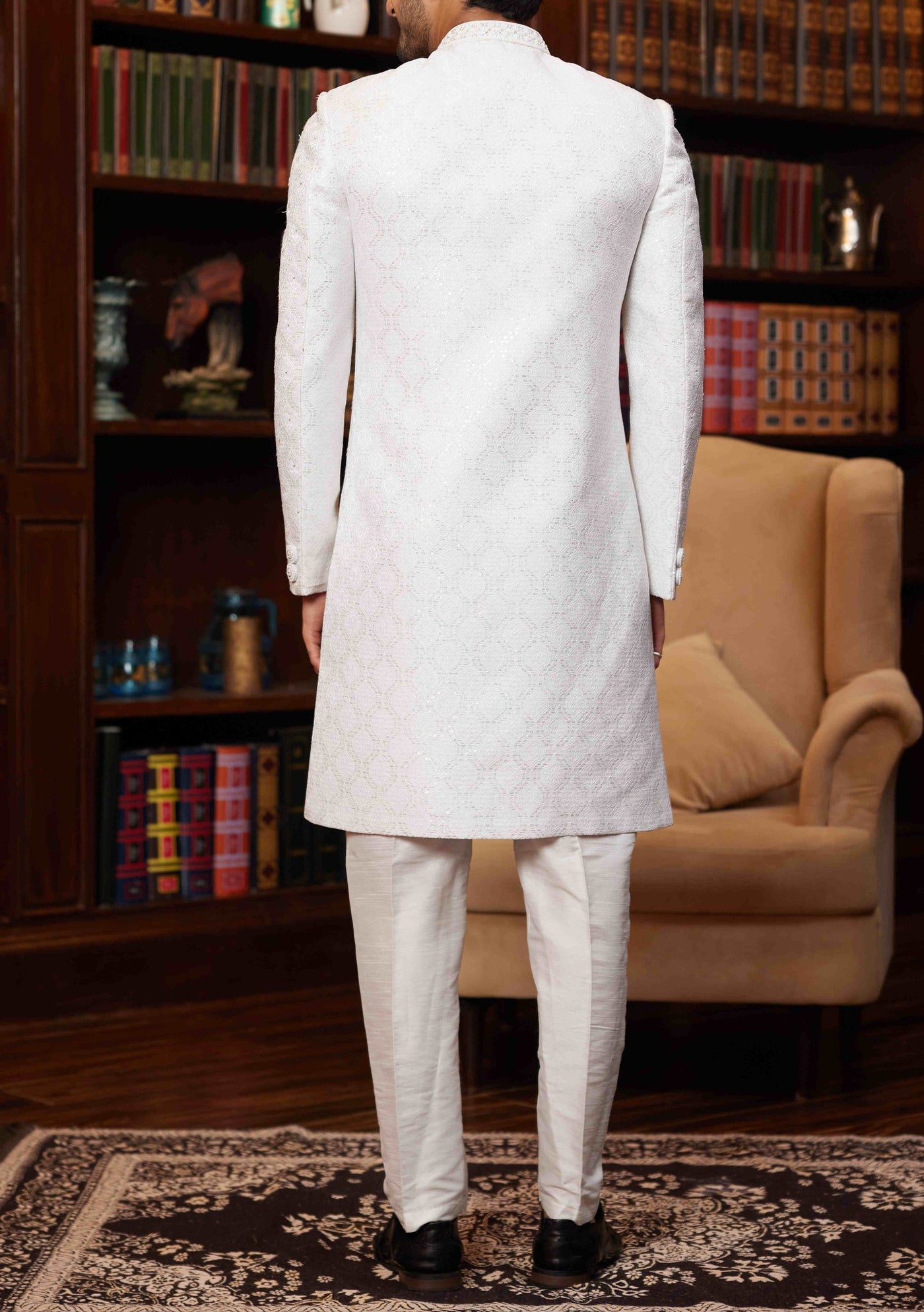 Men's Traditional Party Wear Sherwani Suit - db28056