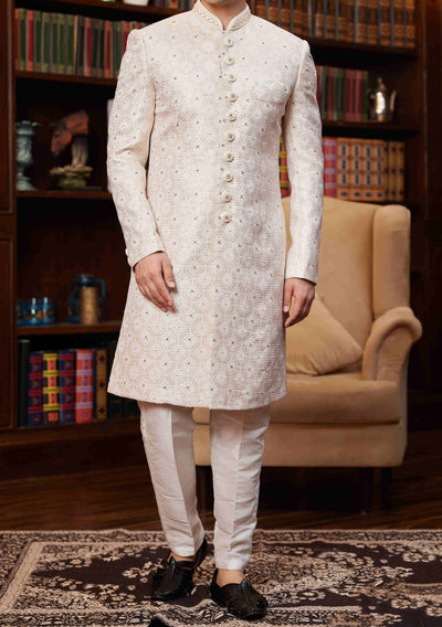 Men's Traditional Party Wear Sherwani Suit - db28057