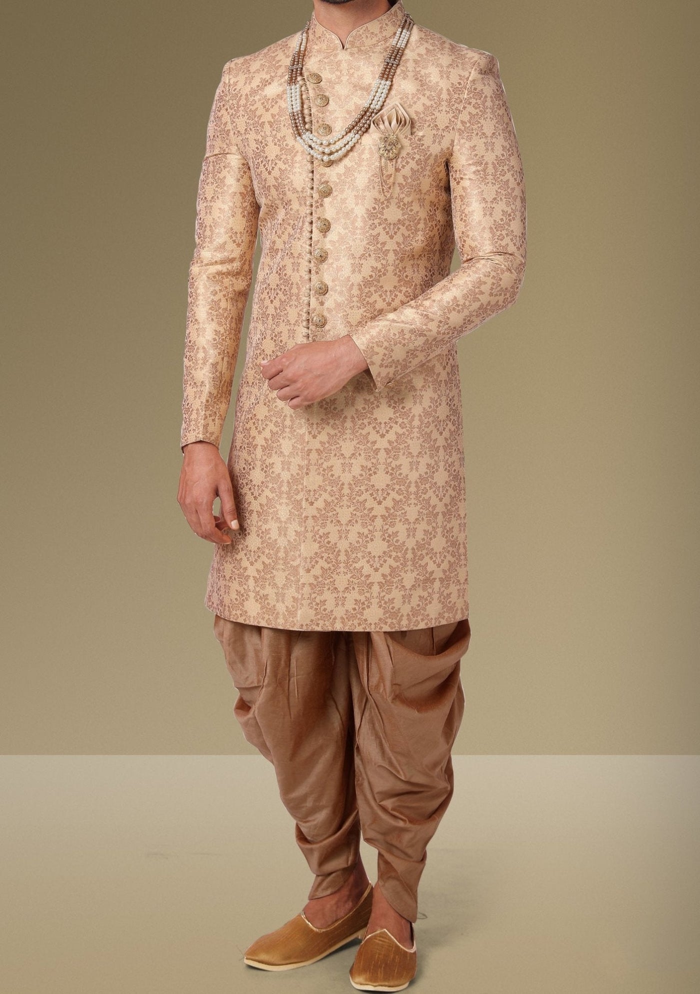 Men's Traditional Party Wear Sherwani Suit - db29523