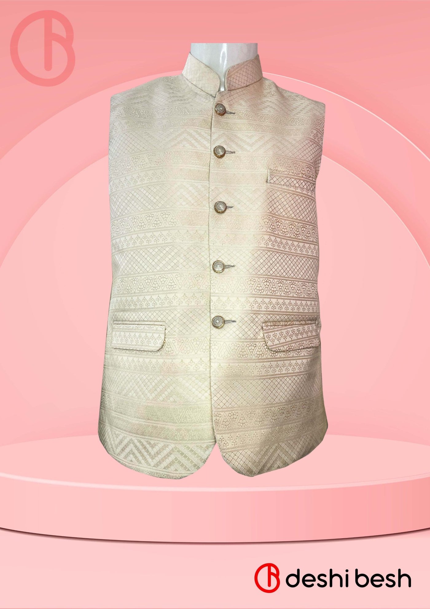 Premium Jacquard Waistcoat - db28715