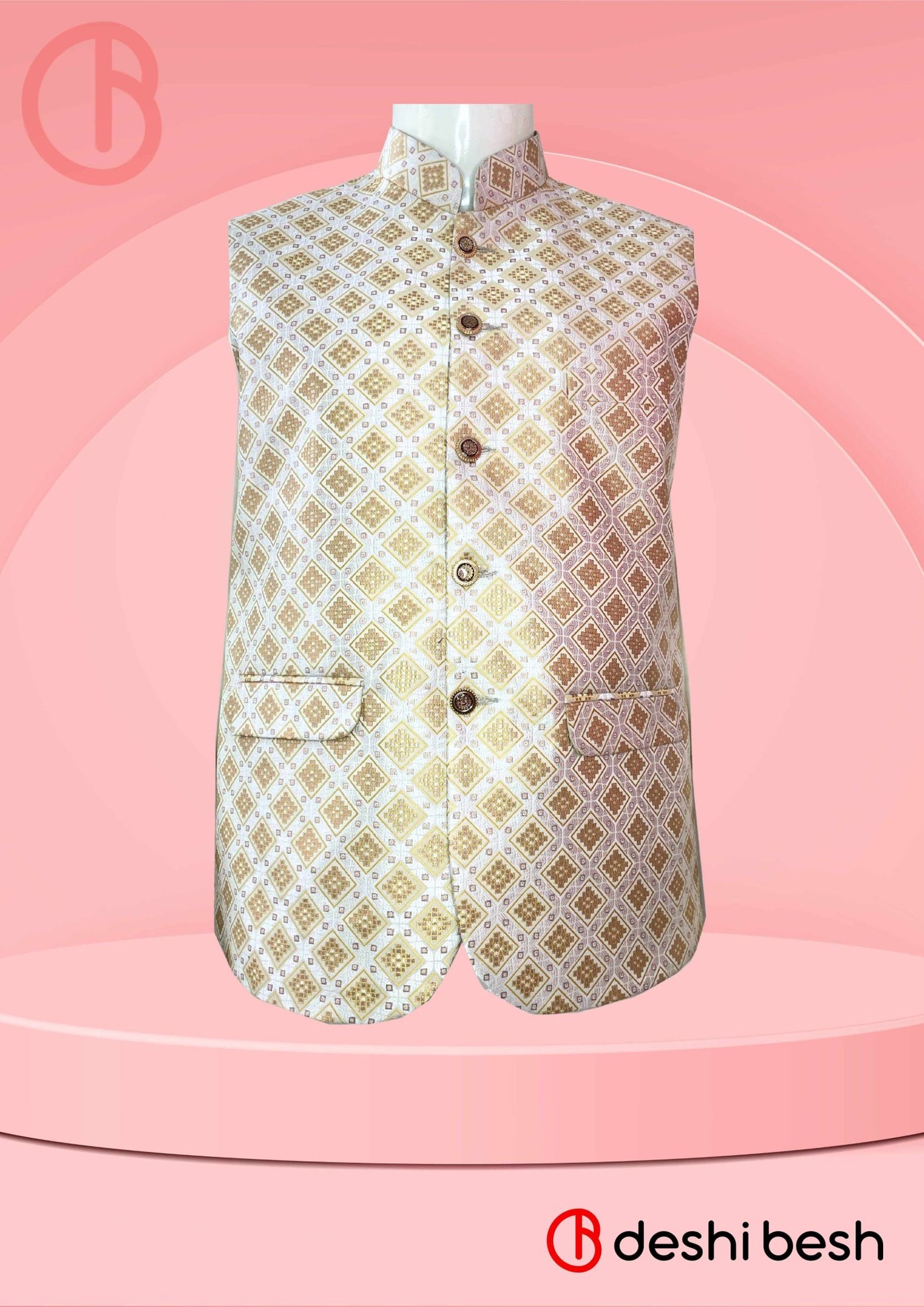 Premium Jacquard Waistcoat - db28706