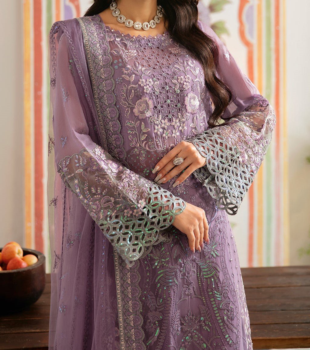 Ramsha Dastak Pakistani Luxury Chiffon Dress - db27552