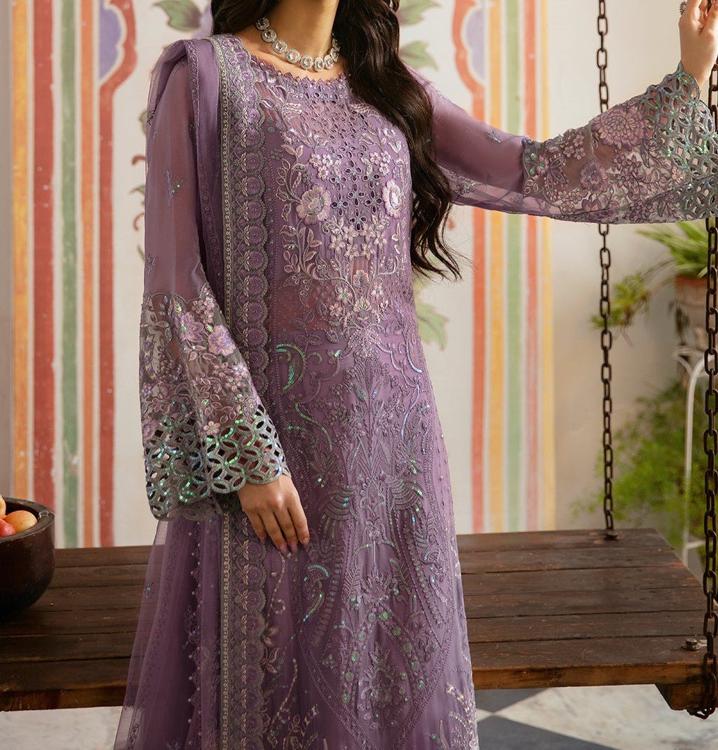 Ramsha Dastak Pakistani Luxury Chiffon Dress - db27552