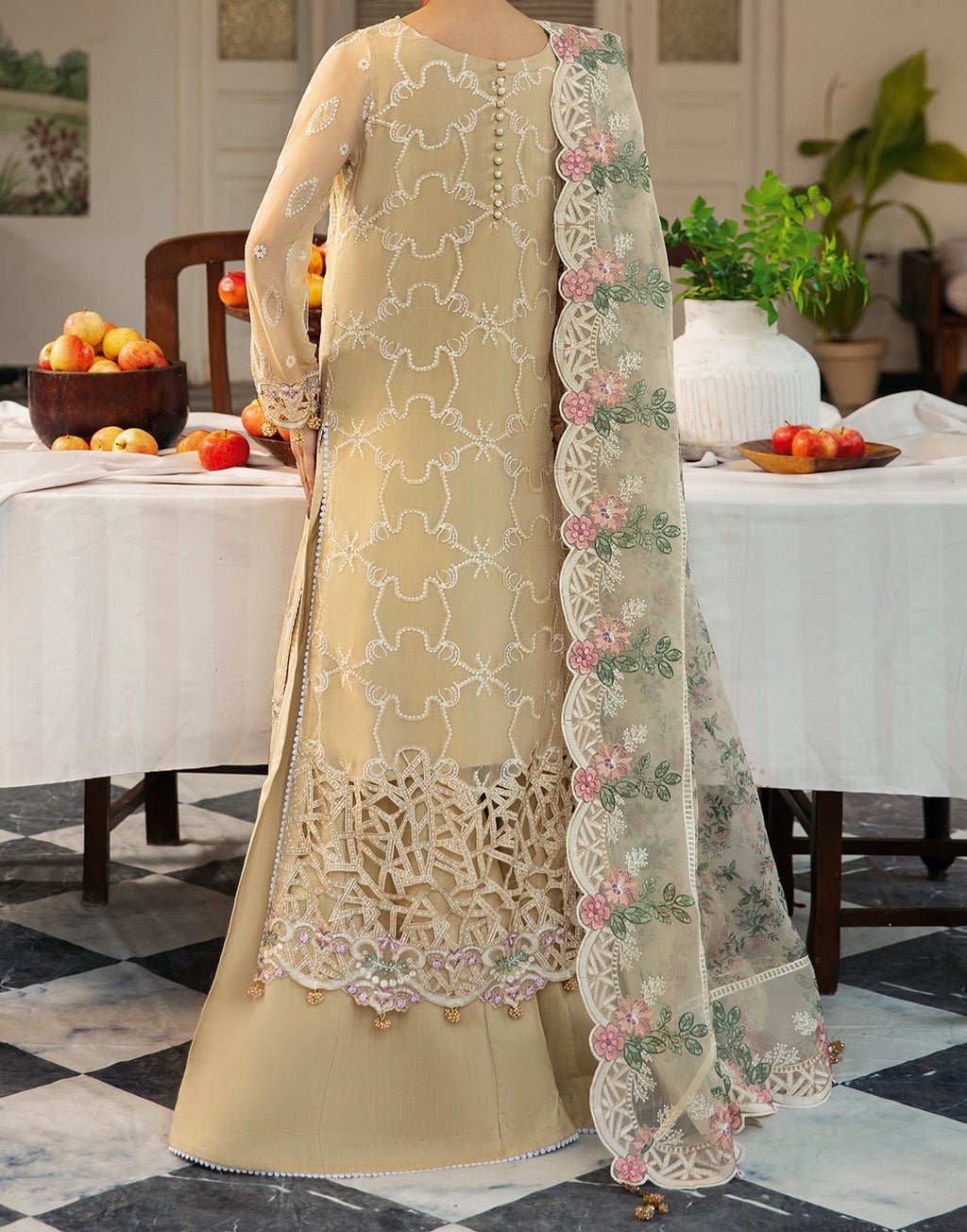 Ramsha Dastak Pakistani Luxury Chiffon Dress - db27549