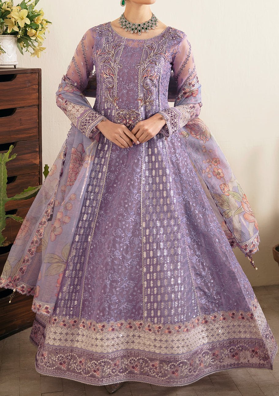 Ramsha Festive Pakistani Luxury Organza Anarkali - db26095