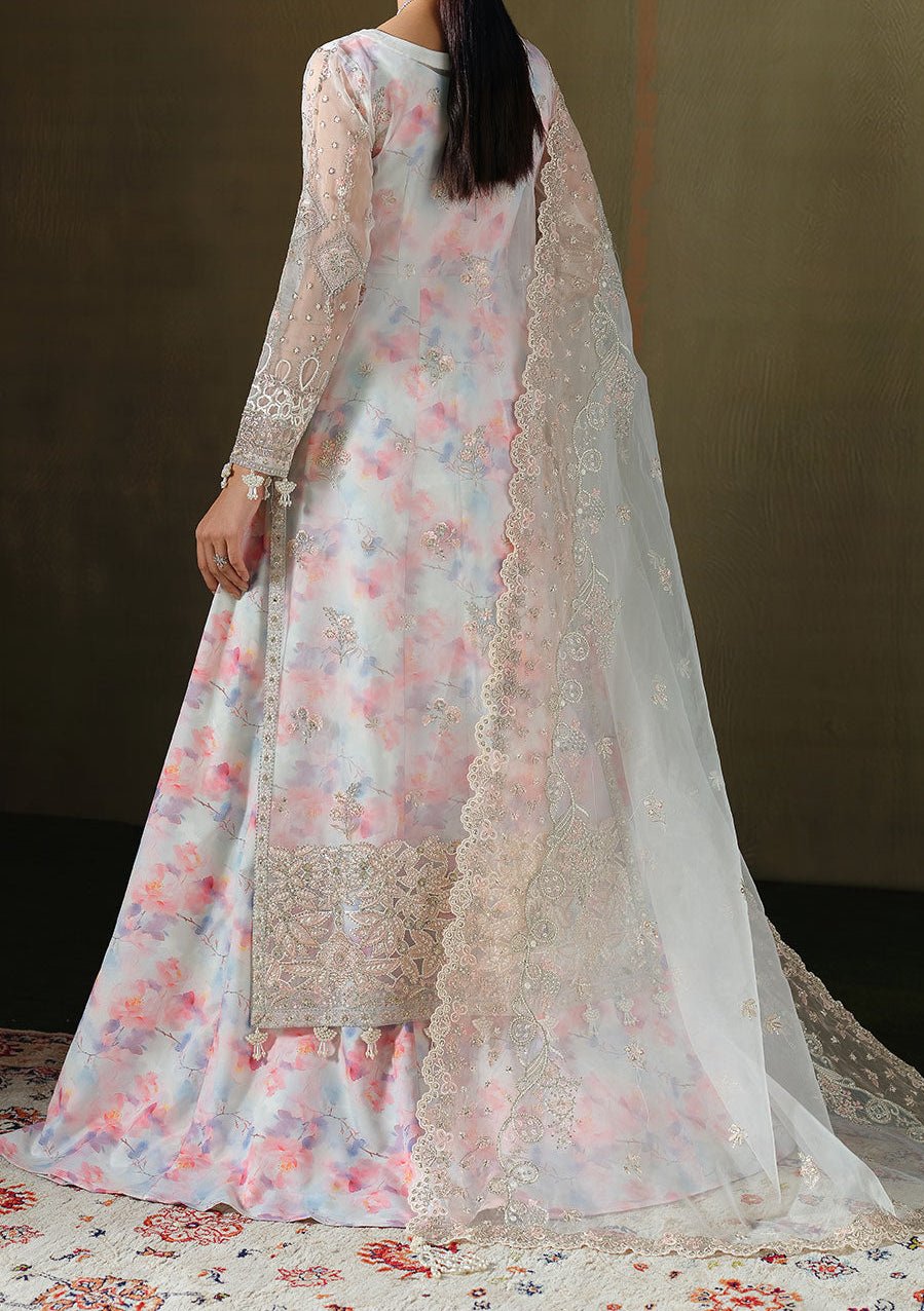 Ramsha Festive Pakistani Luxury Organza Dress - db30325