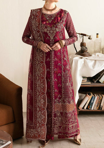 Ramsha Festive Pakistani Luxury Organza Dress - db26091