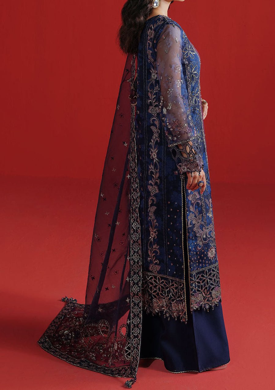 Ramsha Festive Pakistani Luxury Organza Dress - db30324