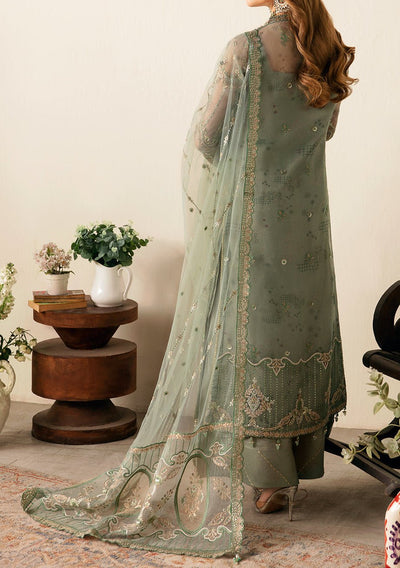 Ramsha Festive Pakistani Luxury Organza Dress - db26094