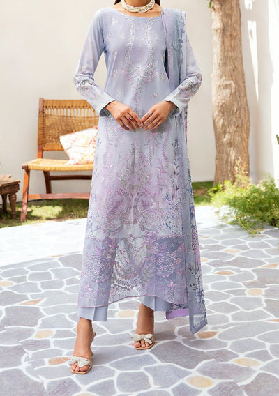 Ramsha Mashaal Embroidered Printed Lawn Dress - db26987