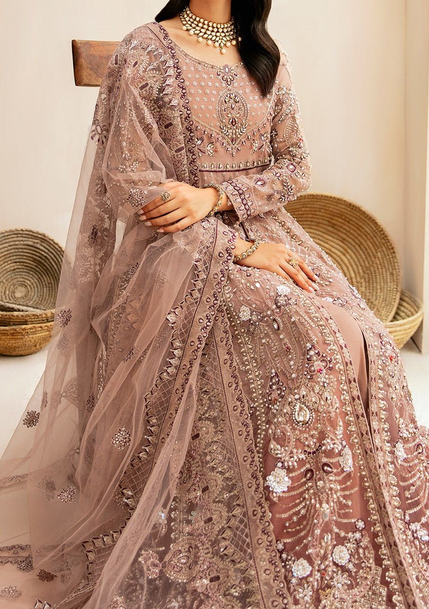 Ramsha Pakistani Luxury Organza Anarkali Suit - db26830