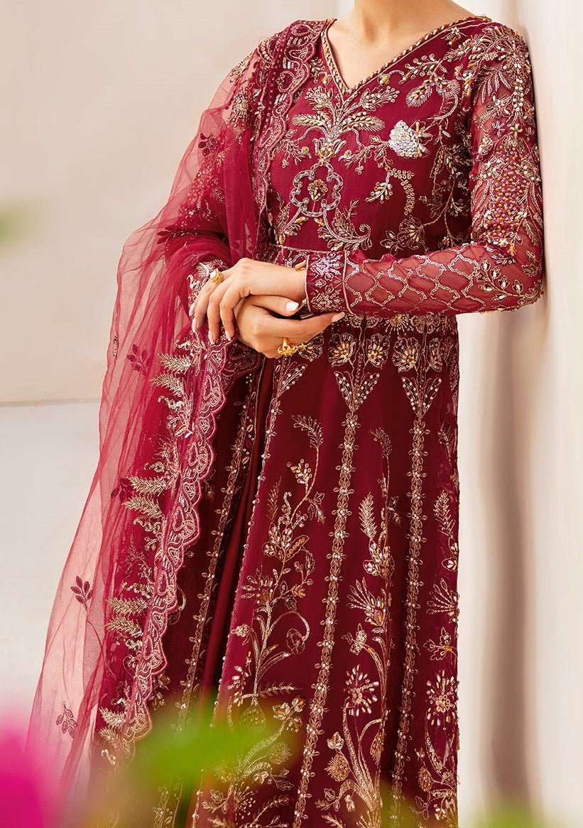 Ramsha Pakistani Luxury Organza Anarkali Suit - db26836