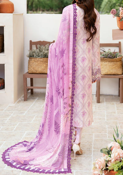 Ramsha Rangrez Embroidered Printed Lawn Dress - db26562