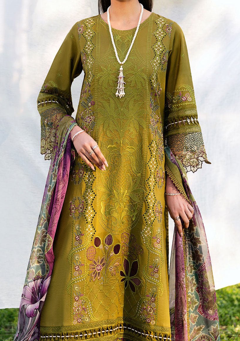 Ramsha Riwayat Embroidered Lawn Dress - db29553