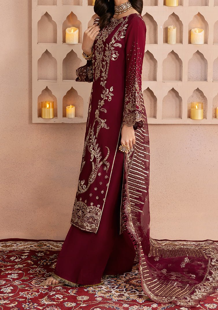 Ramsha Shehnai Pakistani Luxury Embroidered Dress - db28131