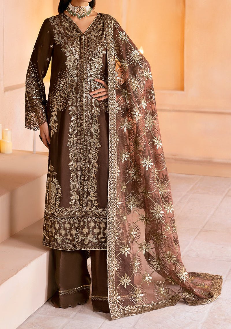 Ramsha Shehnai Pakistani Luxury Embroidered Dress - db28134