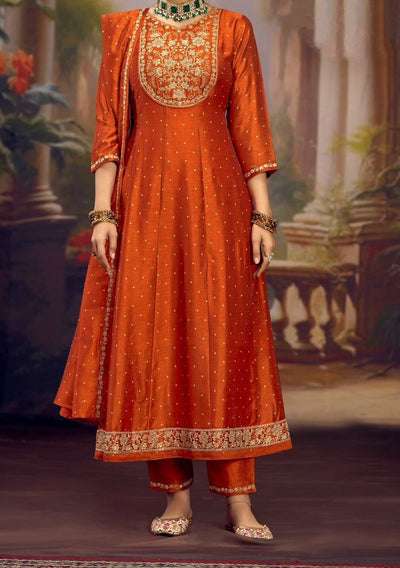 Rangoon Amrapali Readymade Silk Dress - db27268