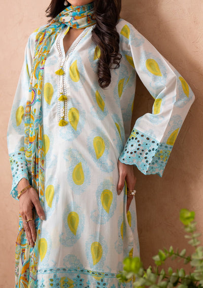 Regalia Chikankari Embroidered Lawn - db29159
