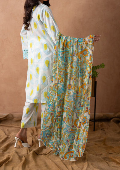 Regalia Chikankari Embroidered Lawn - db29159